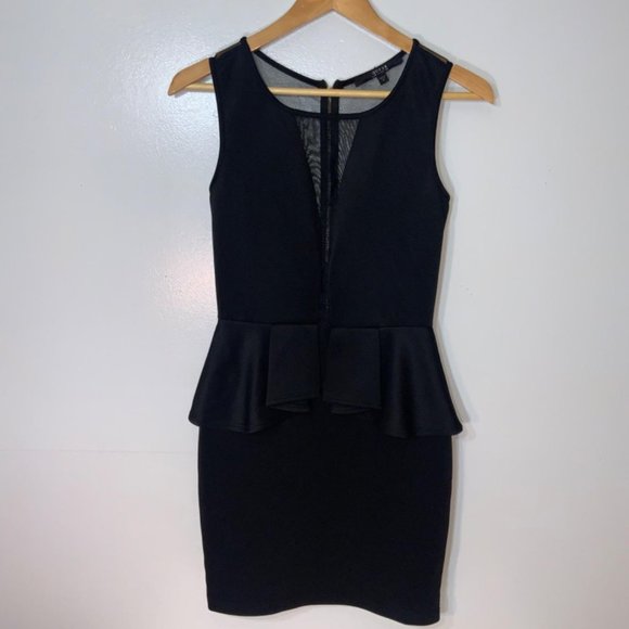 Guess Medium Black Bodycon Dress